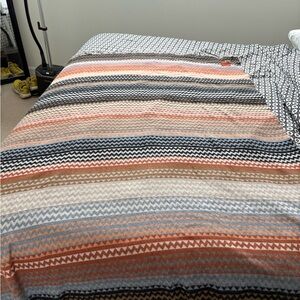 Missoni Home Multicolor Striped Blanket